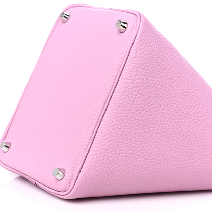Hermes Taurillon Clemence Picotin Lock 18 PM Mauve Sylvestre 8 of 9