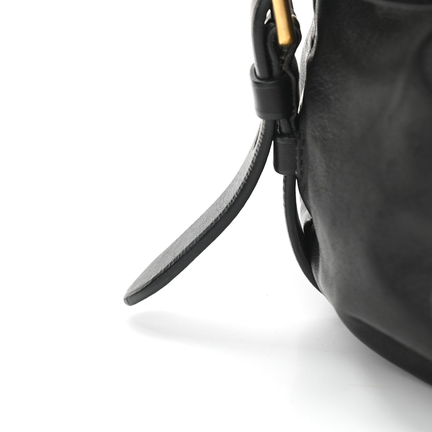 Vitello Soft Shopping Satchel Black