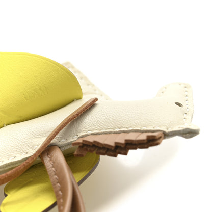 Hermes Milo Lambskin Grigri Rodeo Pegase Horse Bag Charm PM Craie Chai Lime 4 of 4