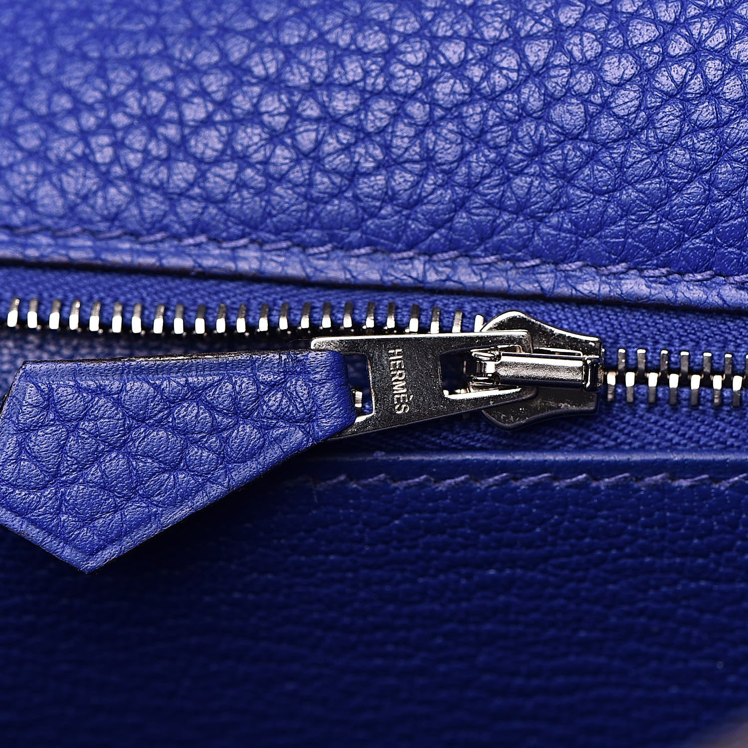 Hermes Togo Kelly Retourne 32 Bleu Electrique 13 of 37
