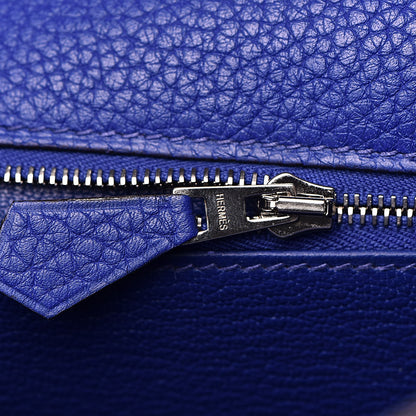 Hermes Togo Kelly Retourne 32 Bleu Electrique 13 of 37