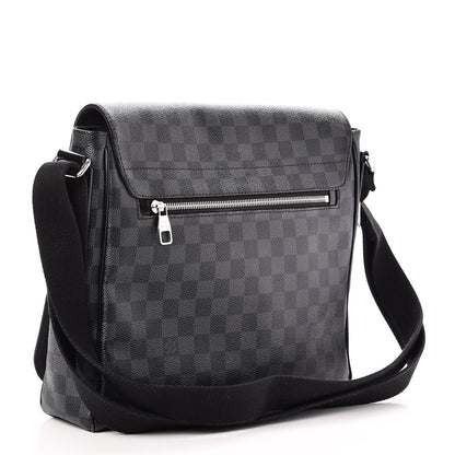 Louis Vuitton Damier Graphite District MM 3 of 8