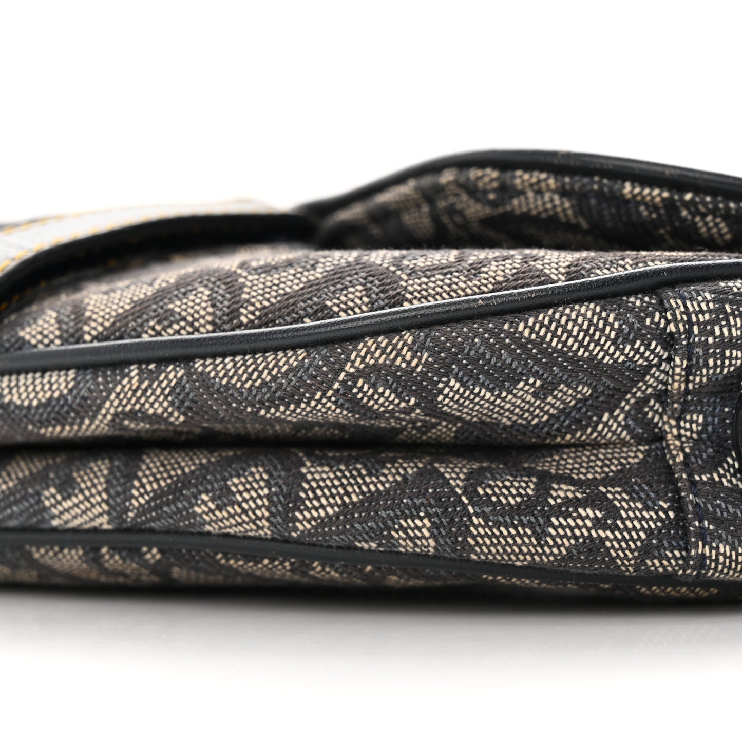 Monogram Saddle Bag Blue