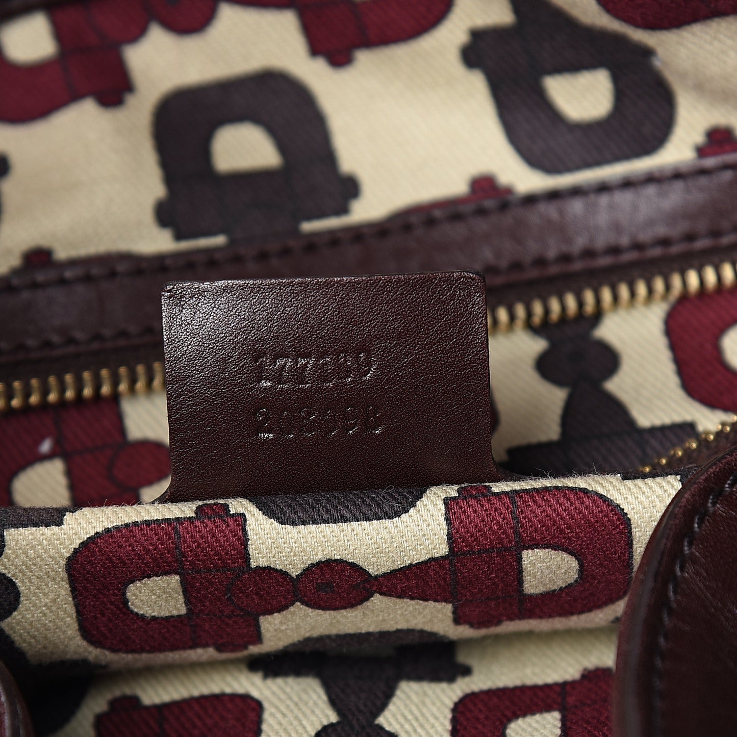 Guccissima Medium Indy Top Handle Hobo Dark Brown