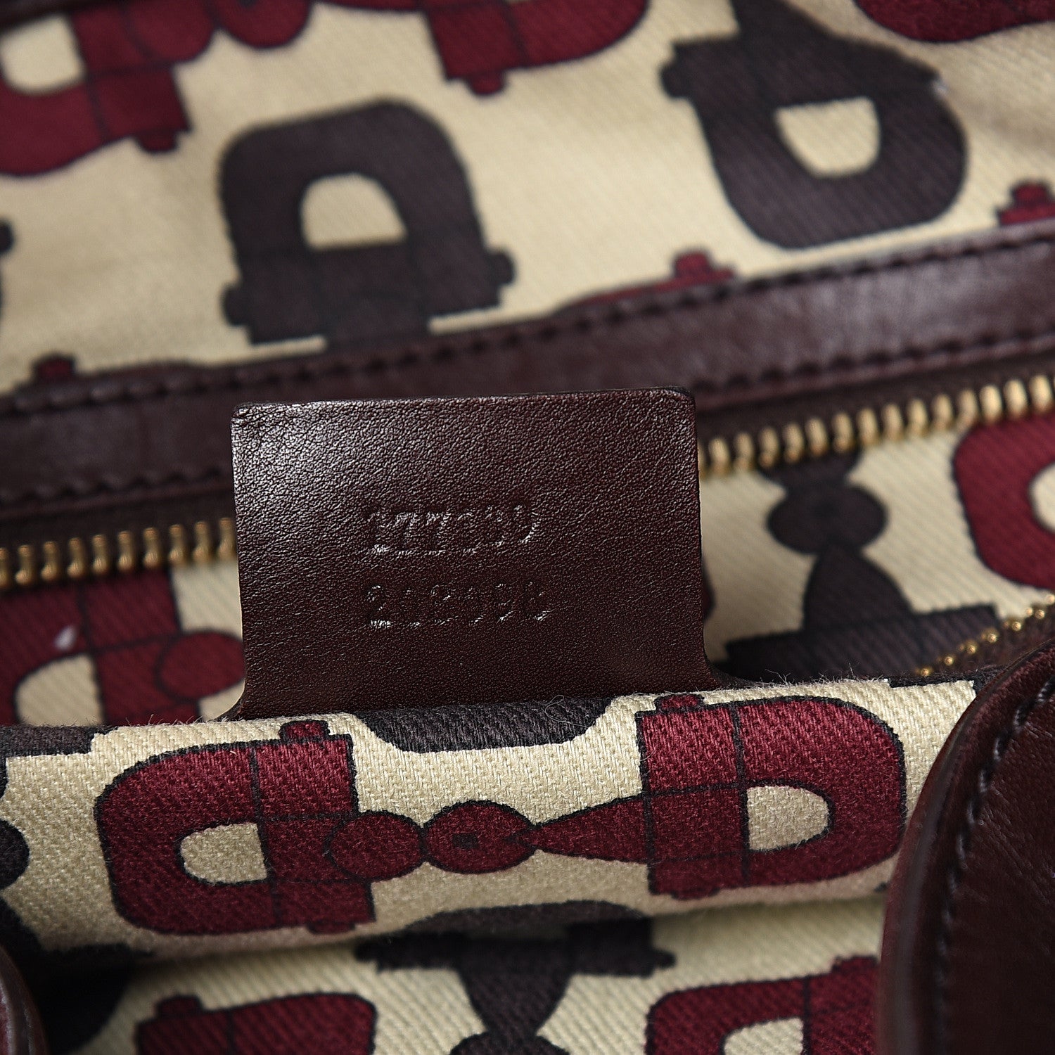 Gucci Guccissima Medium Indy Top Handle Hobo Dark Brown 6 of 9