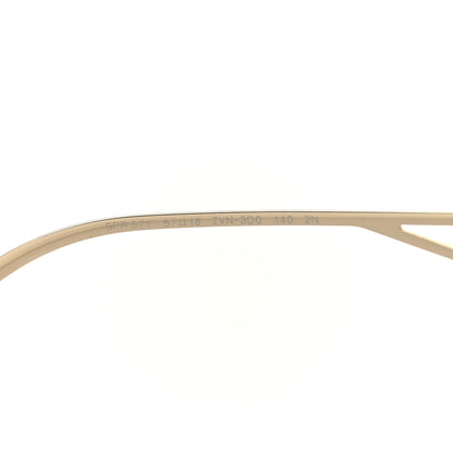 Prada Metal Symbole Triangle Logo Sunglasses SPR57YS Anthracite Gray Cammeo Beige 7 of 8