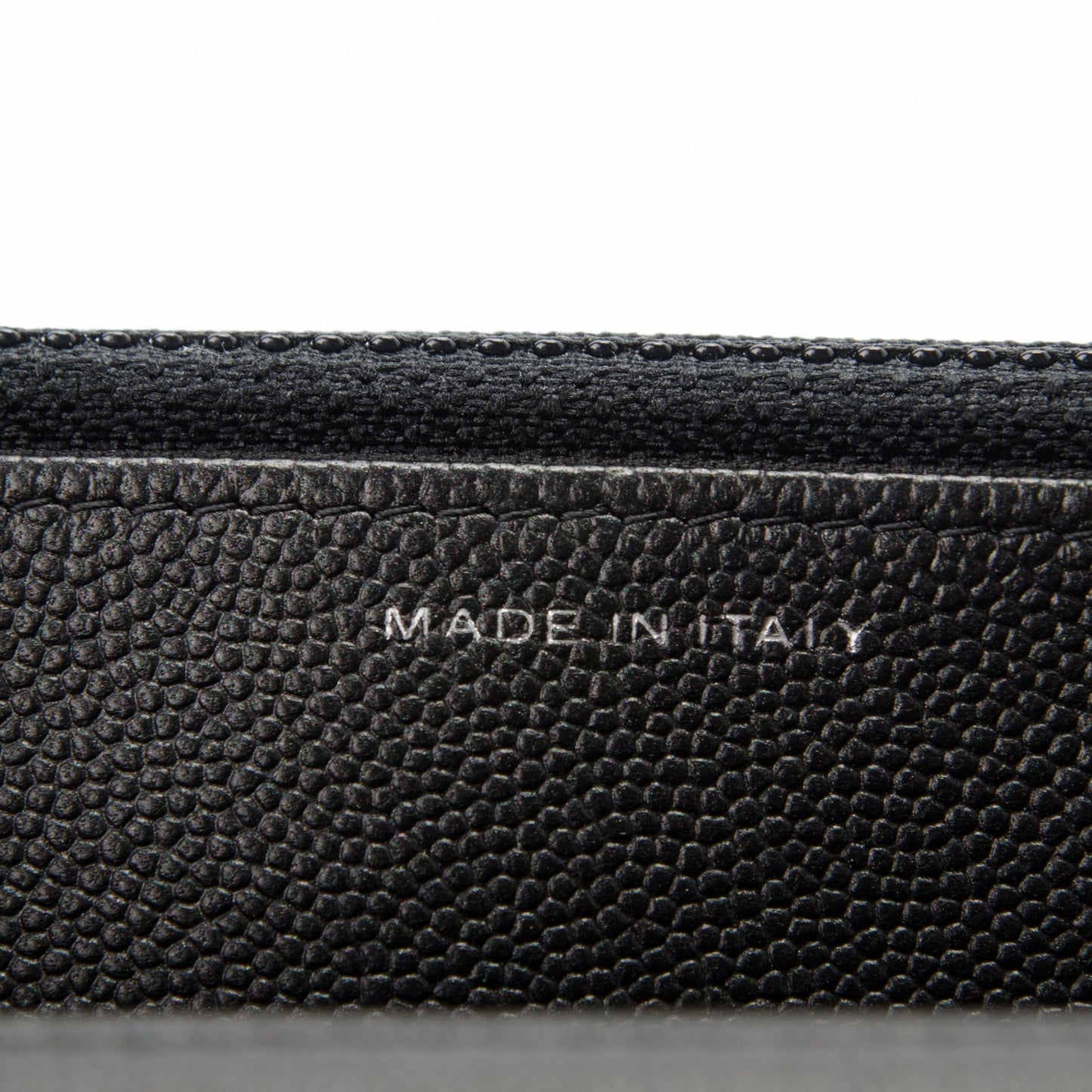 Caviar Quilted Boy Wallet On Chain WOC So Black