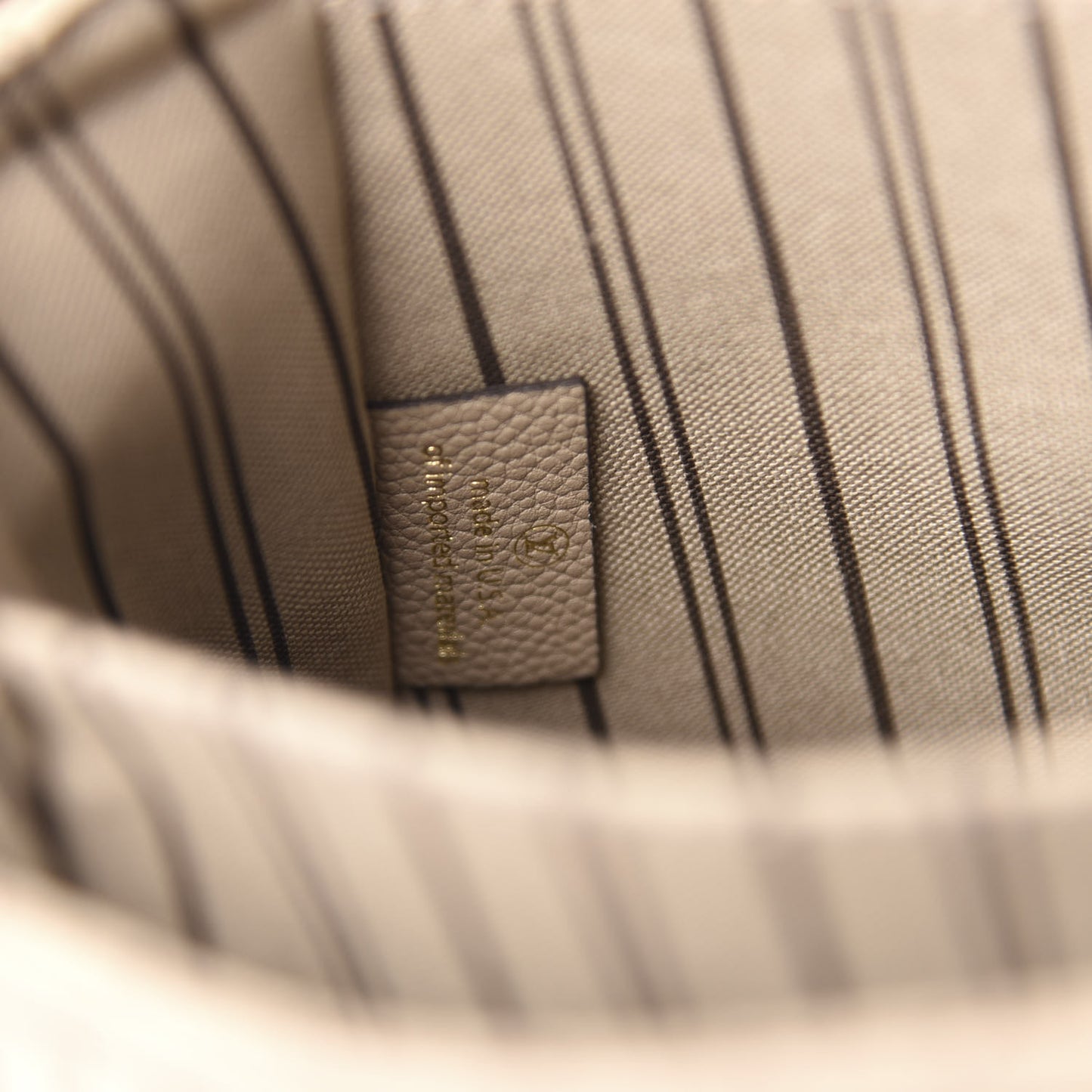 Empreinte Pochette Metis Tourterelle