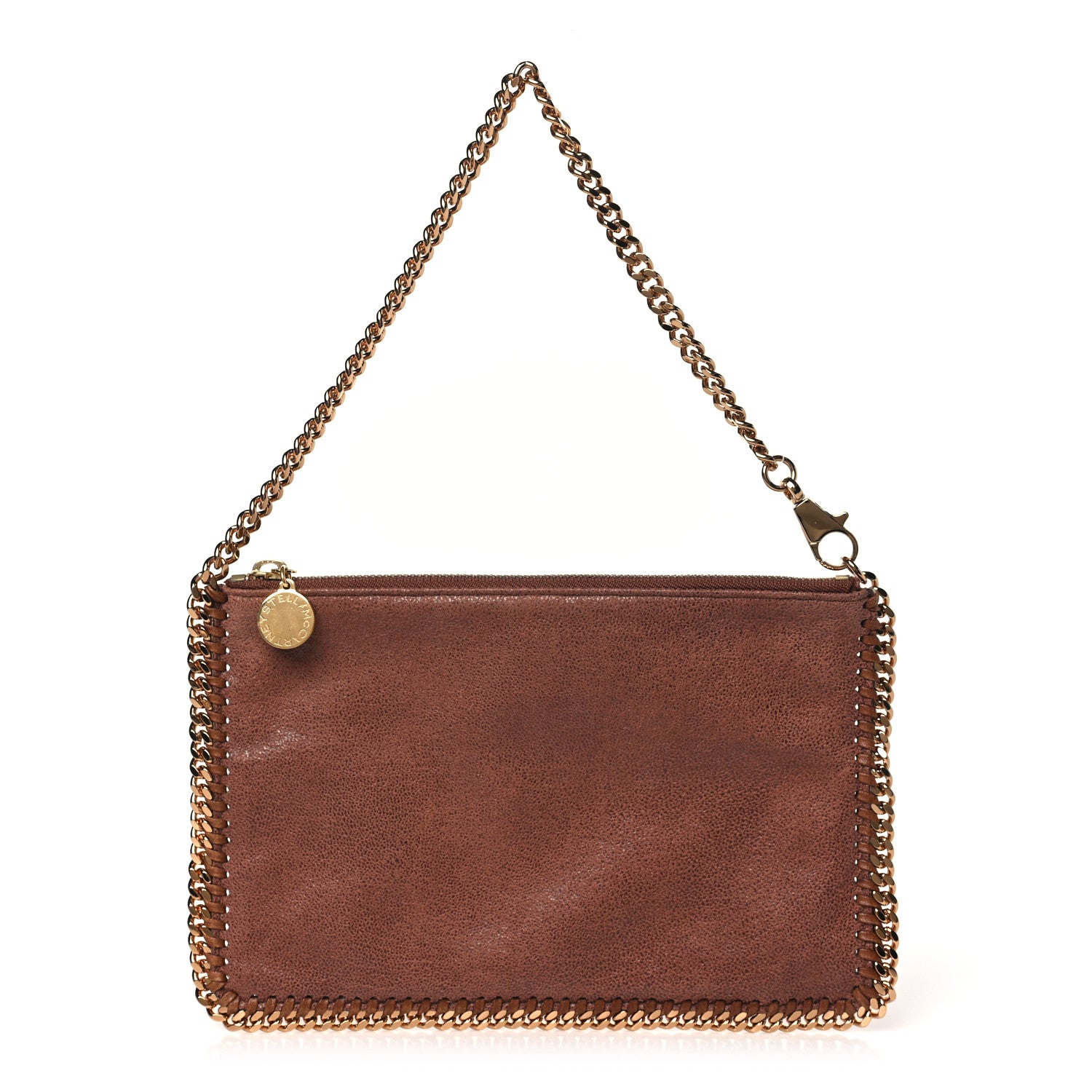 Stella McCartney Shaggy Deer Falabella Clutch Maple 1 of 10