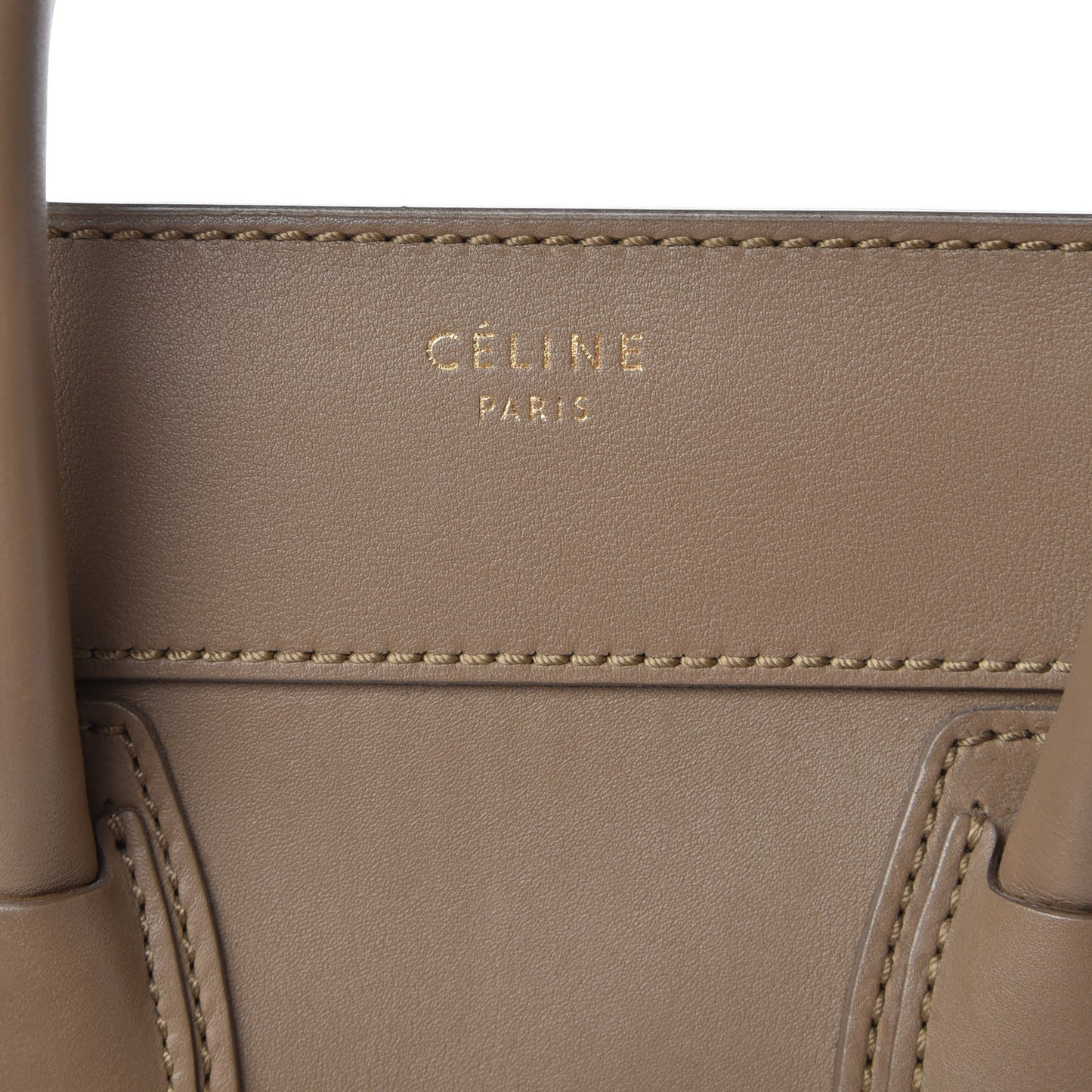Smooth Calfskin Mini Luggage Taupe