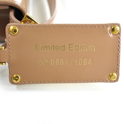 Prada Spazzolato Leather NM Pochette Nudo 8 of 11