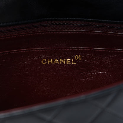 Chanel Lambskin Quilted Medium Single Flap Black 8 of 11