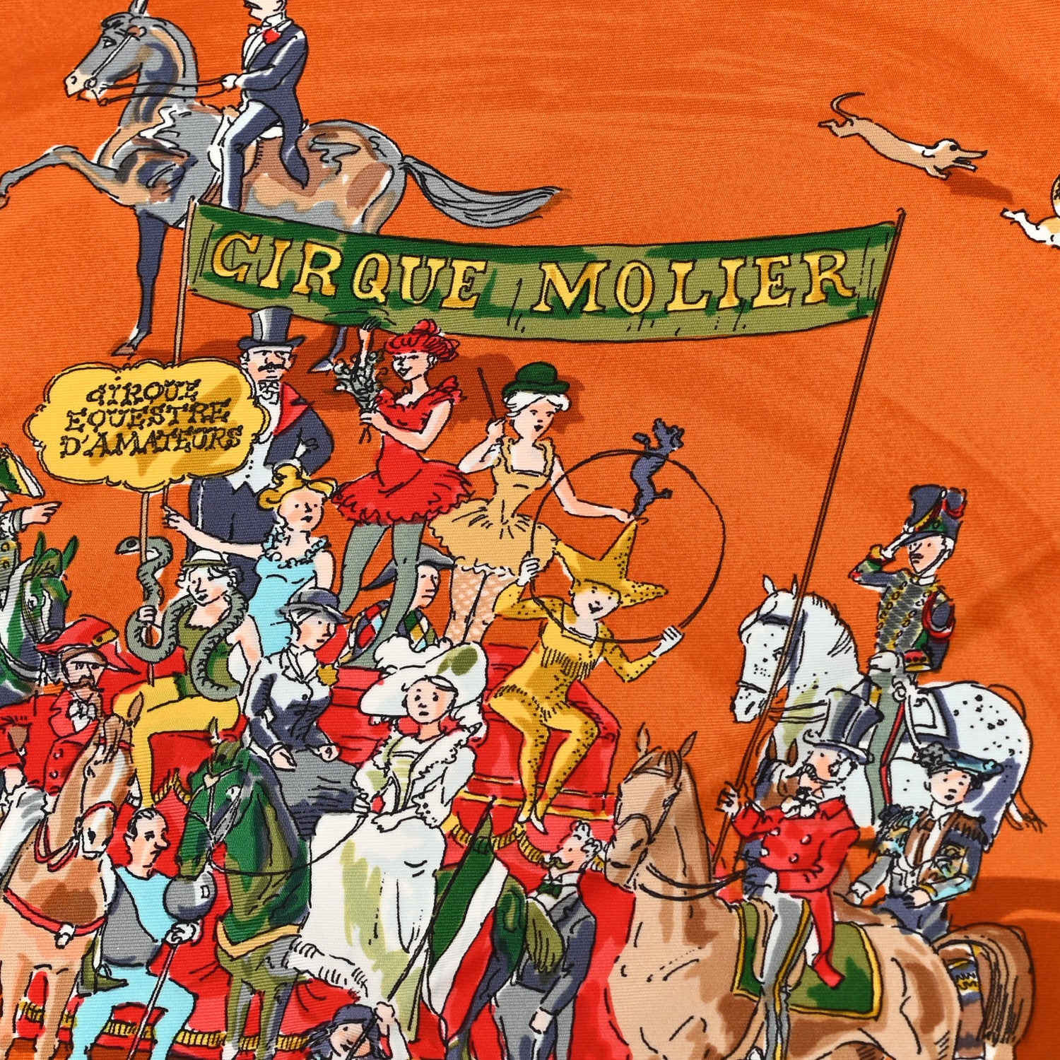 Hermes Silk Cirque Molier Scarf 90 3 of 4