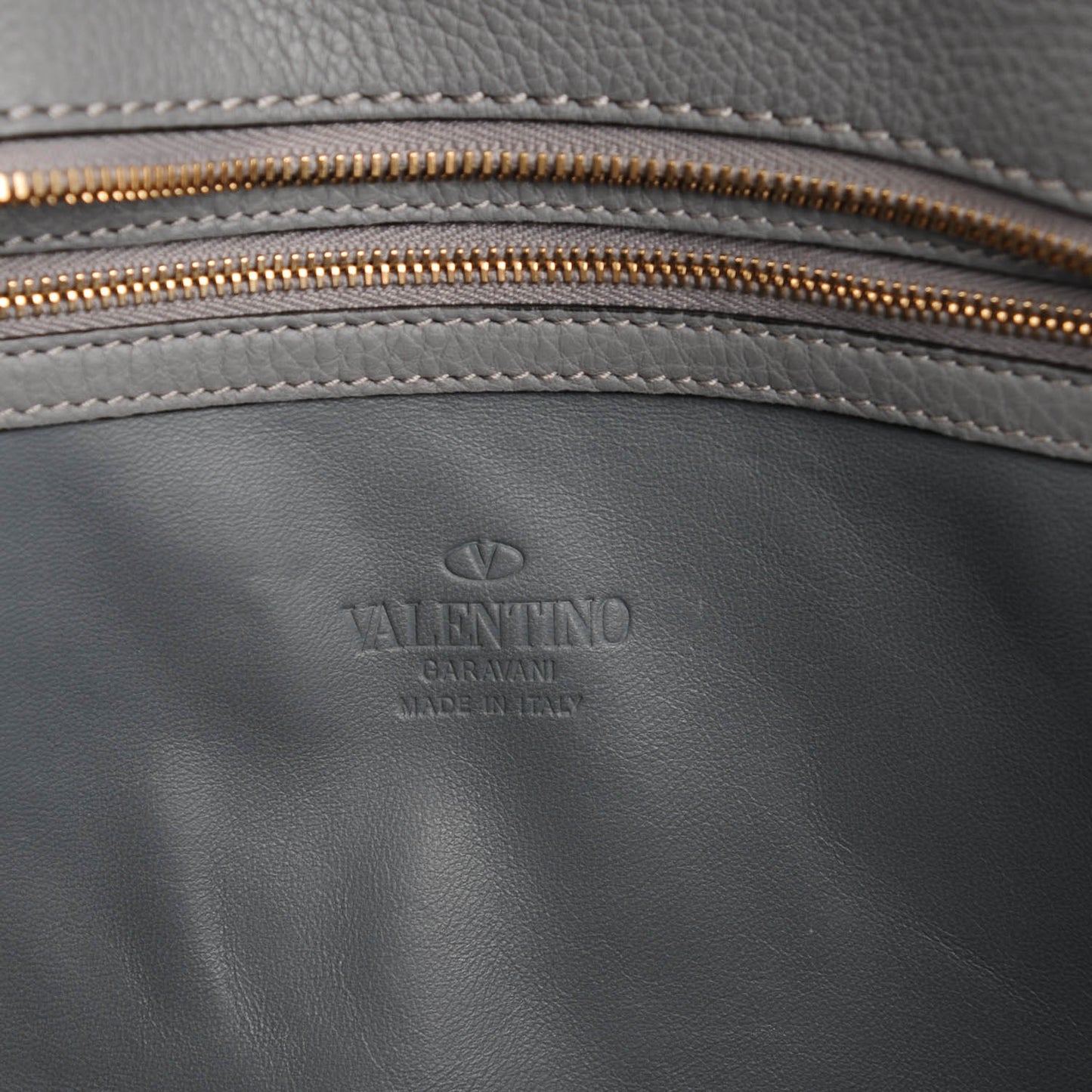Grained Calfskin Small To Be Cool Tote Grigio Perla