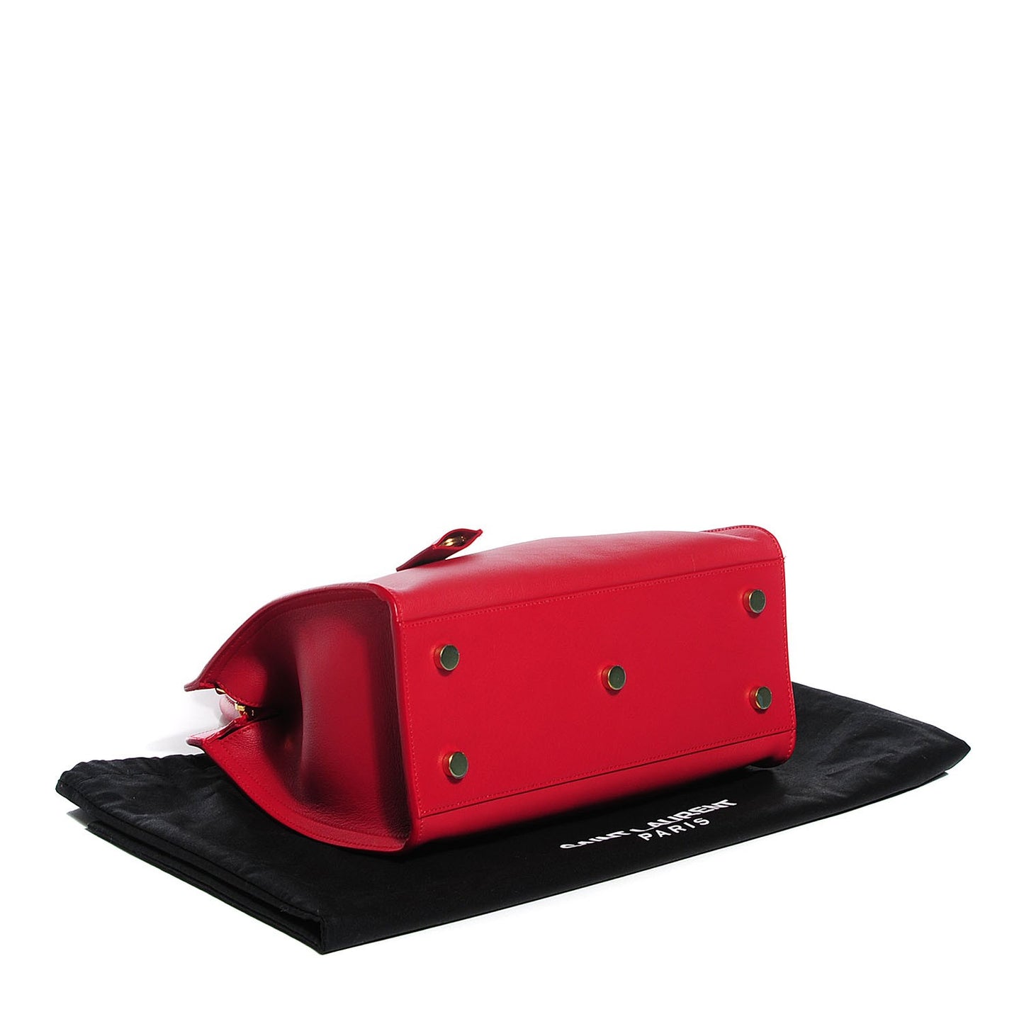 Calfskin Baby Monogram Cabas Red