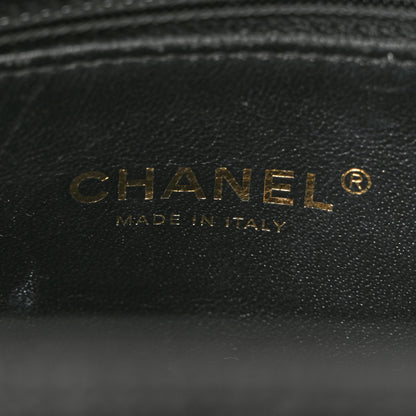 Chanel Caviar Lizard Quilted Small Coco Handle Flap Black 6 of 17