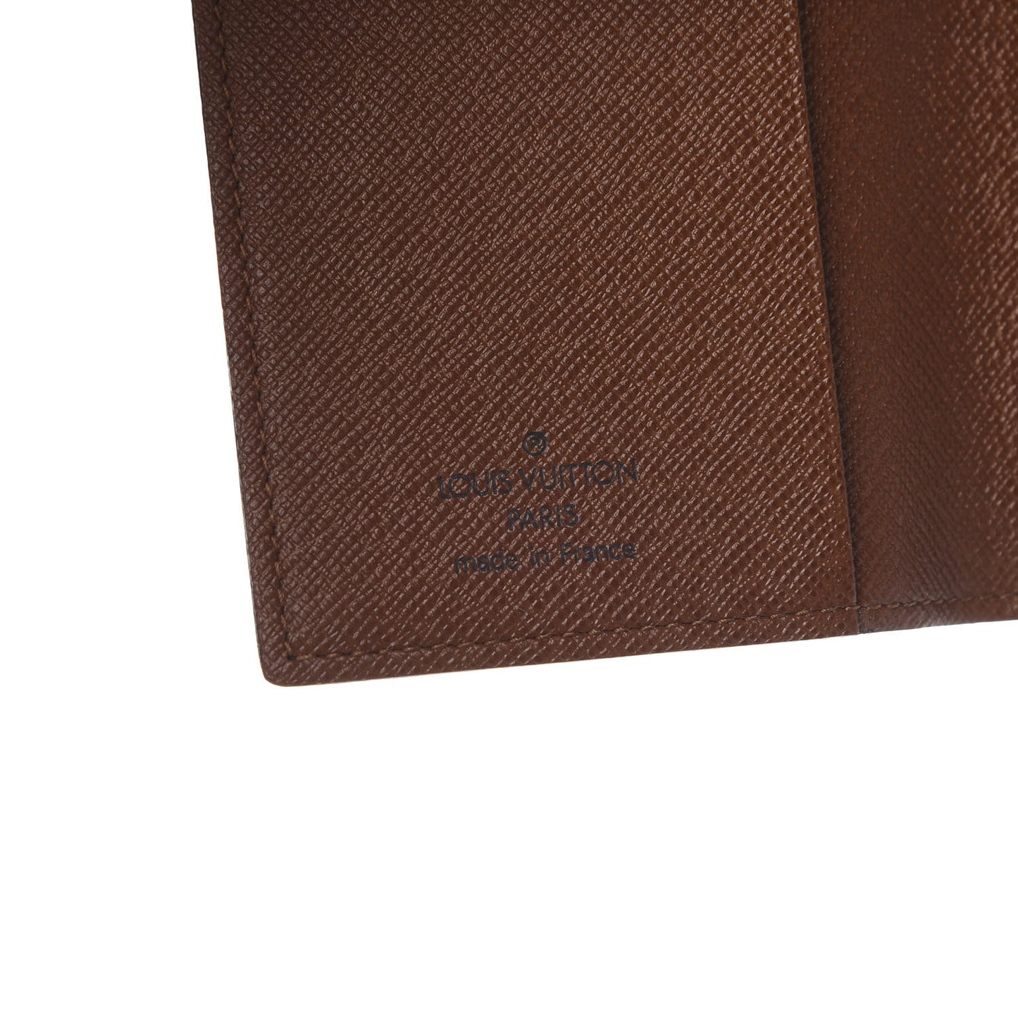 Monogram Mini Agenda Cover