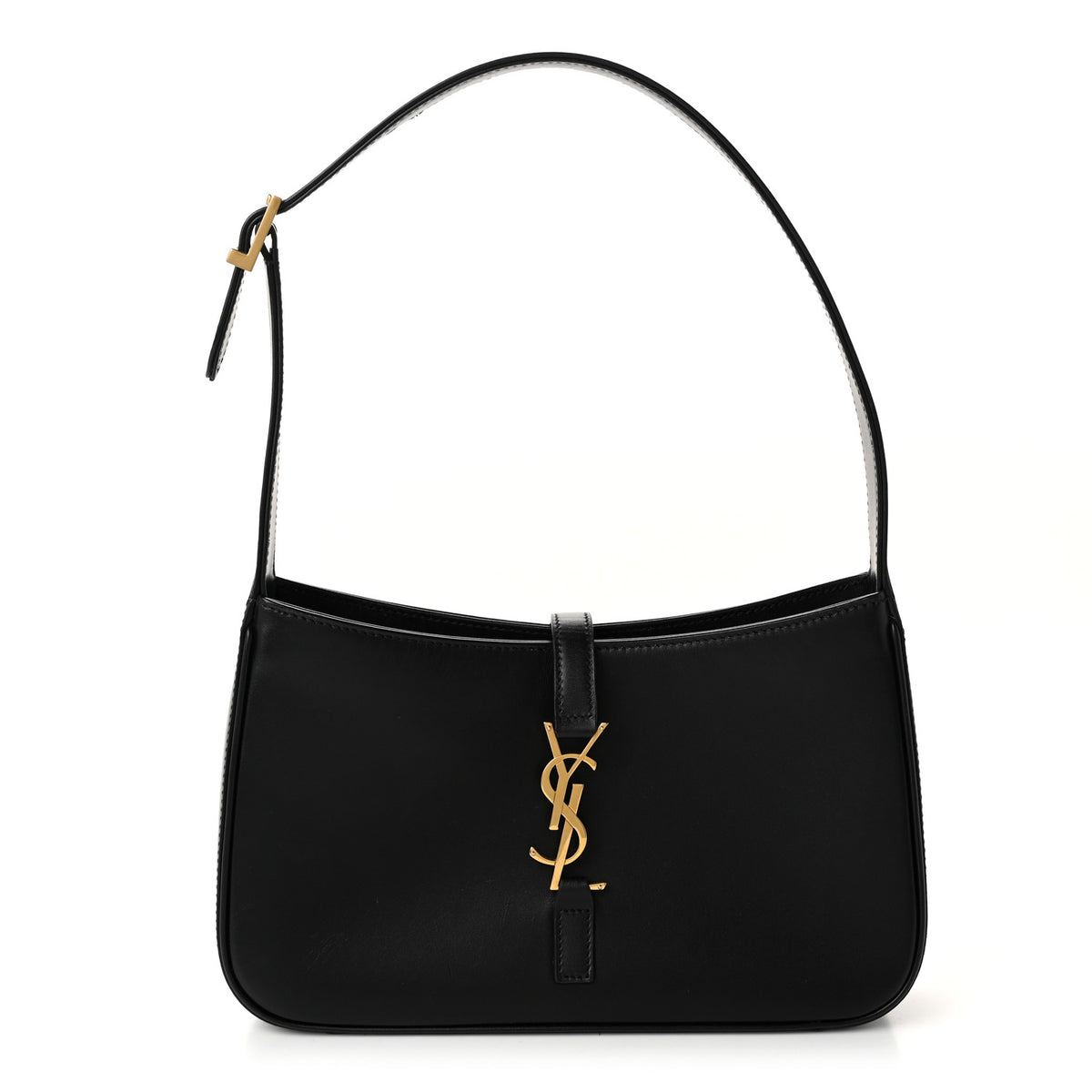 Smooth Calfskin Le 5 A 7 Hobo Black