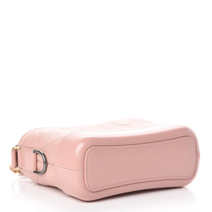 Chanel Aged Calfskin Quilted Small Gabrielle Hobo Pink 4 of 11