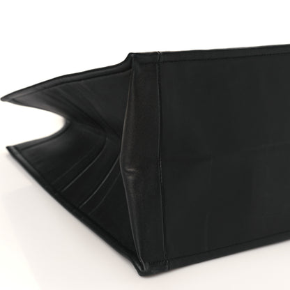 Christian Dior Calfskin Embossed Large Book Tote Black 7 of 8