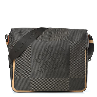Louis Vuitton Damier Geant Messenger Bag Terre 1 of 10