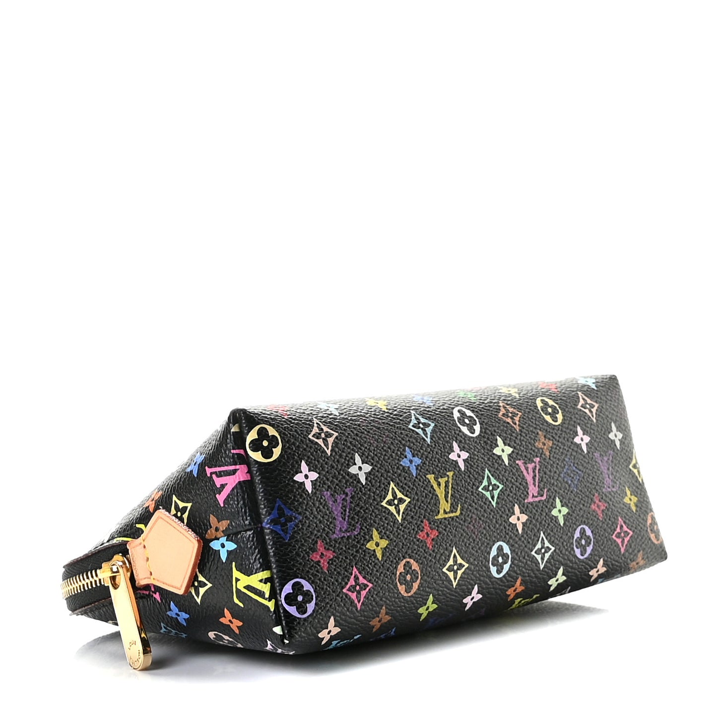 Monogram Multicolor Cosmetic Pouch Black Grenade