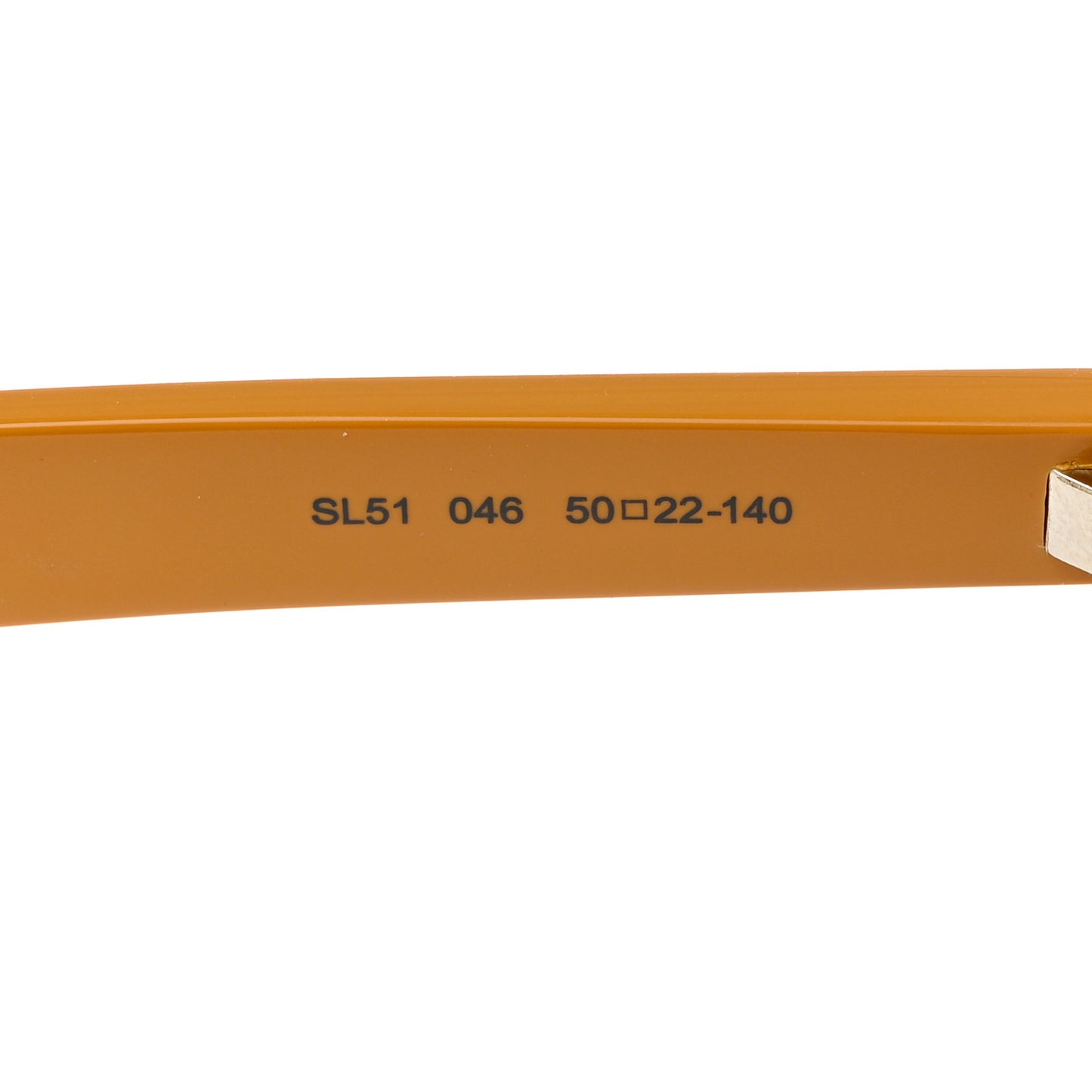 Acetate SL51 Sunglasses Yellow Black