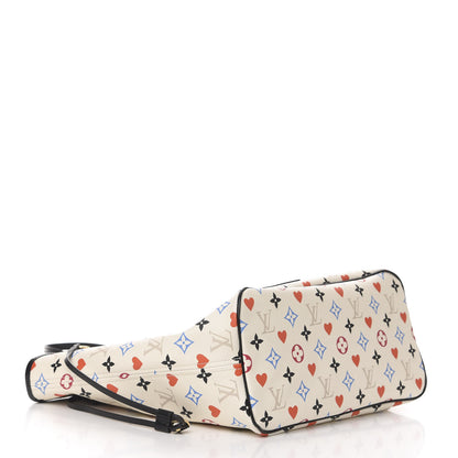 Louis Vuitton Game On Neverfull MM White 4 of 10