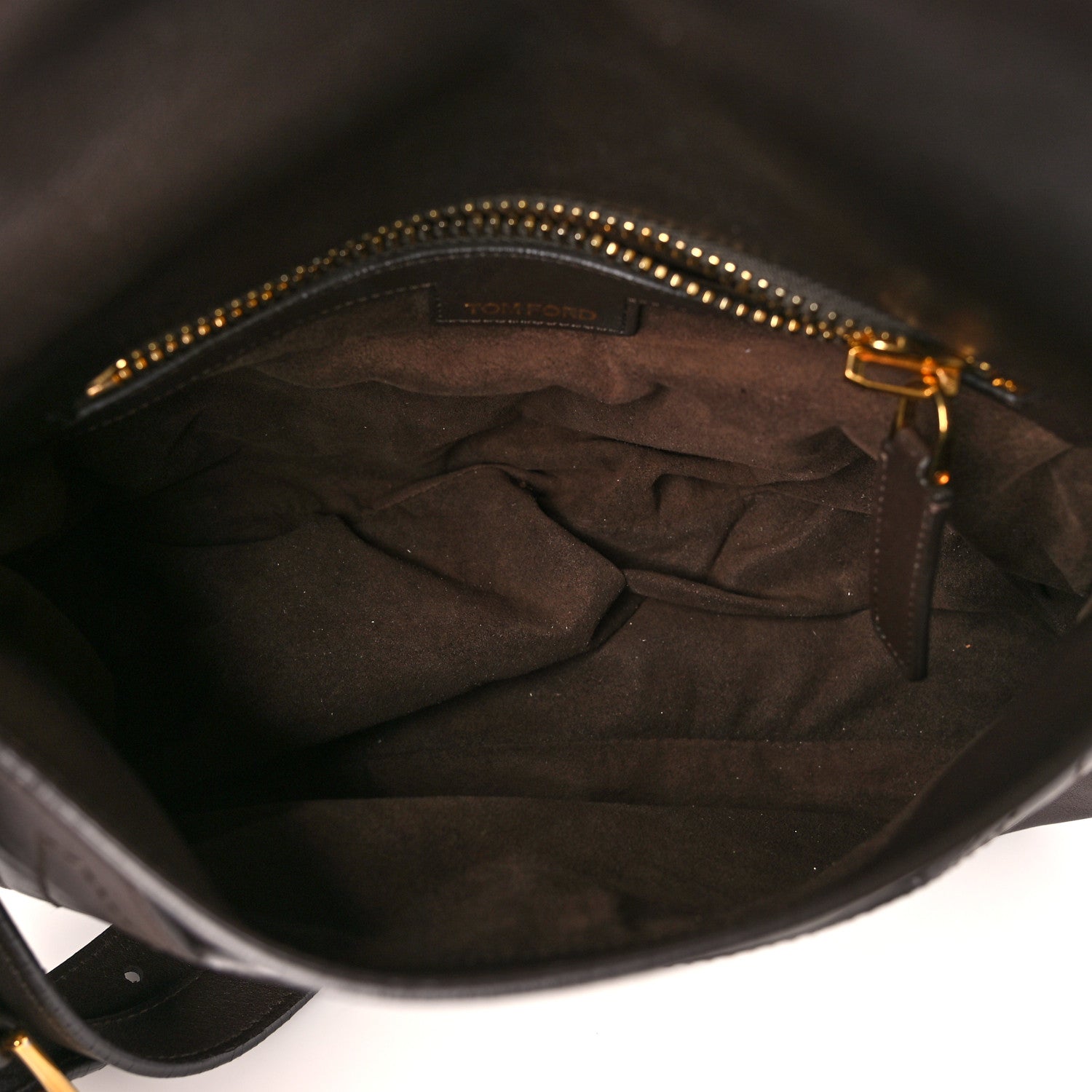 Tom Ford Calfskin Medium Jennifer Crossbody Bag Brown 6 of 11