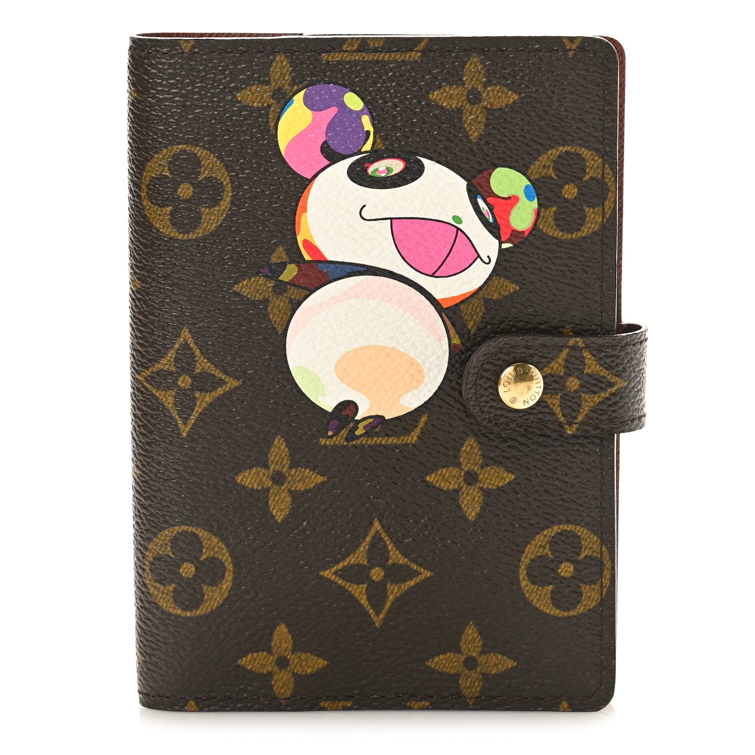 Louis Vuitton Monogram Panda Small Ring Agenda Cover 1 of 10