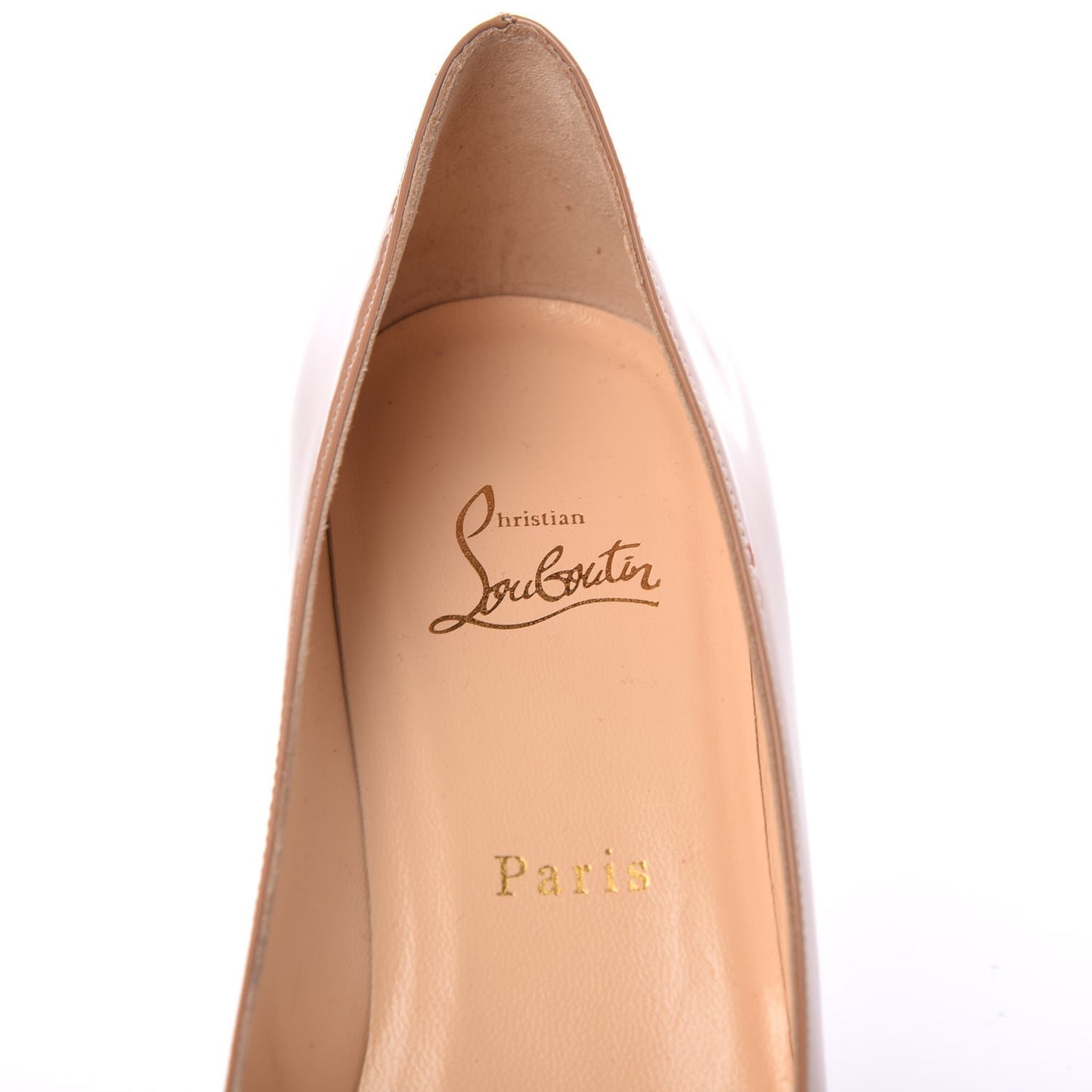 Patent New Simple 85 Pumps 39.5 Nude