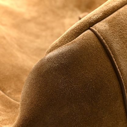 Saint Laurent Suede Bea Tote Golden Leaf 13 of 13