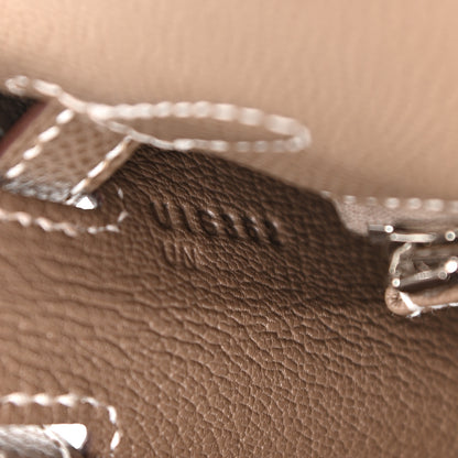 Hermes Epsom Kelly Sellier 25 Etoupe 7 of 10