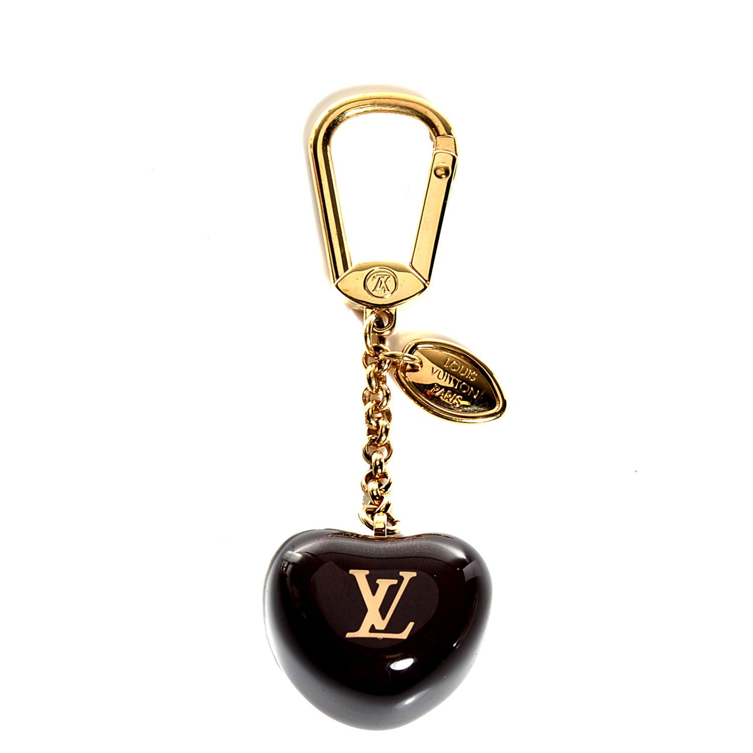 Louis Vuitton Pomme Bag Charm Key Holder Amarante 1 of 4