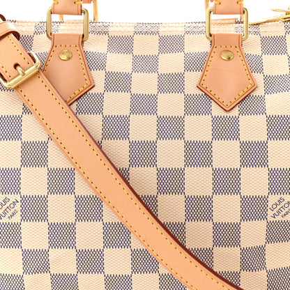 Louis Vuitton Damier Azur Speedy Bandouliere 25 9 of 12