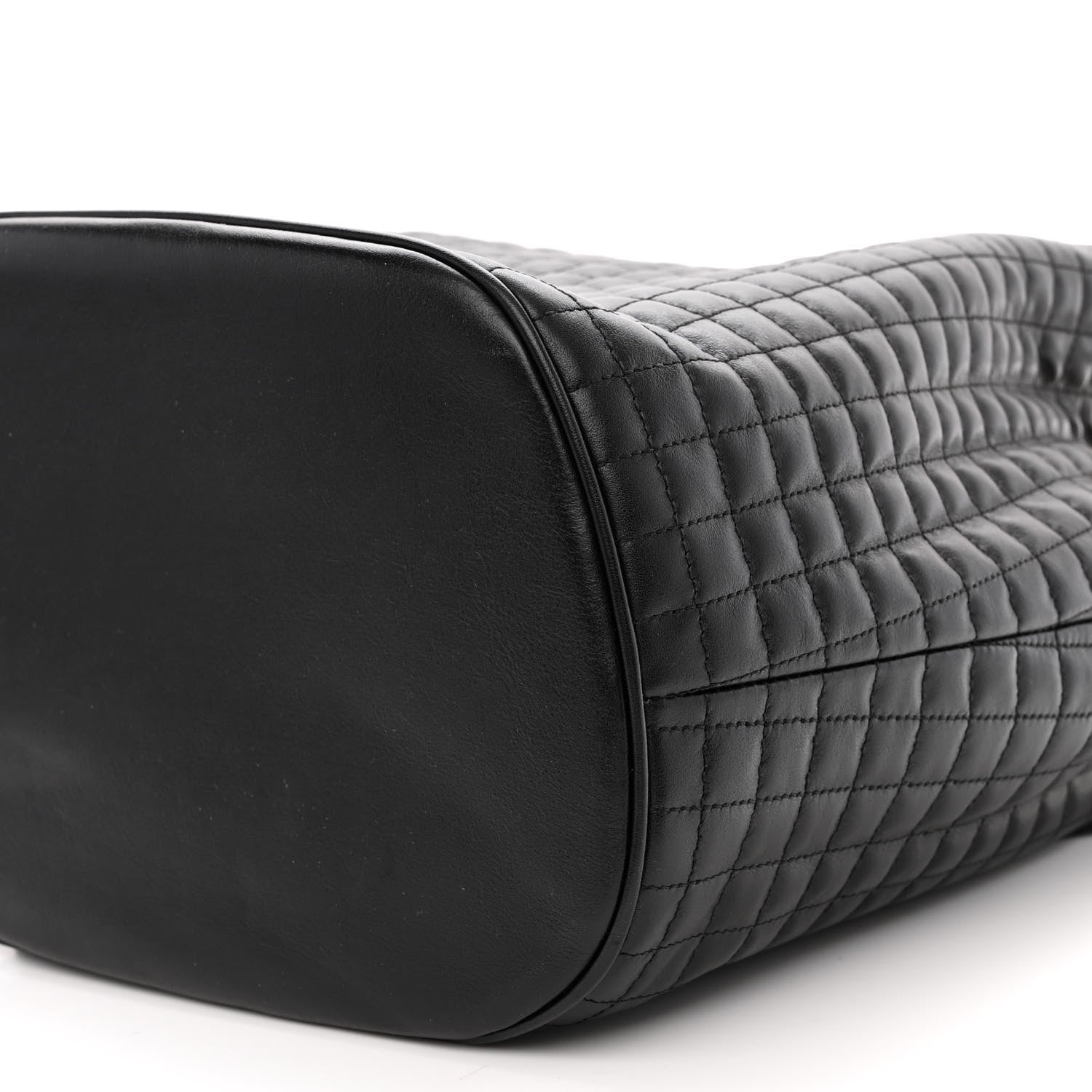 Celine Calfskin Quilted Small C Backpack Black 10 of 10