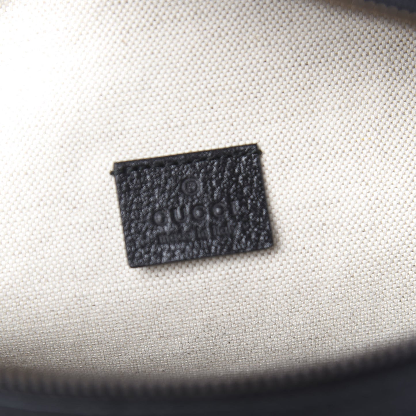 Velvet GG Monogram Web Belt Bag Blue Beige