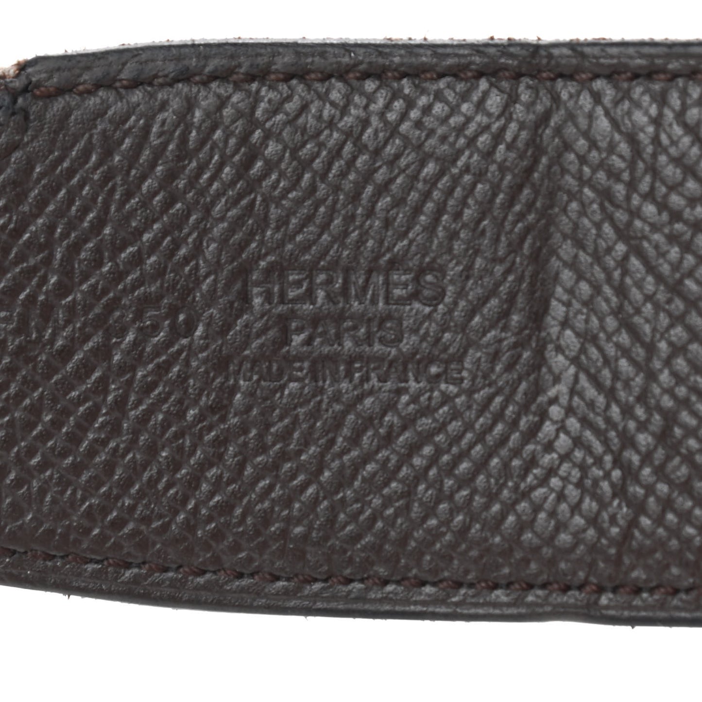 Epsom 42mm Constance H Belt 105 Black Chocolate