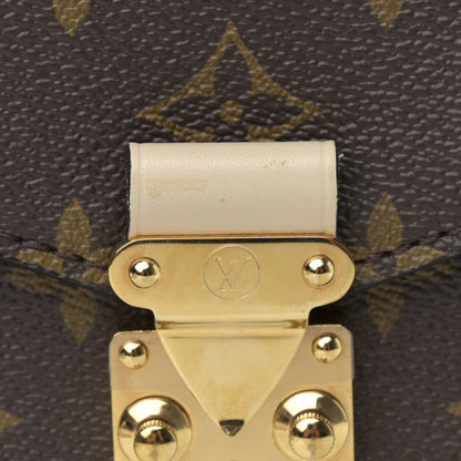 Louis Vuitton Monogram Braided Pochette Metis Creme Beige 10 of 11