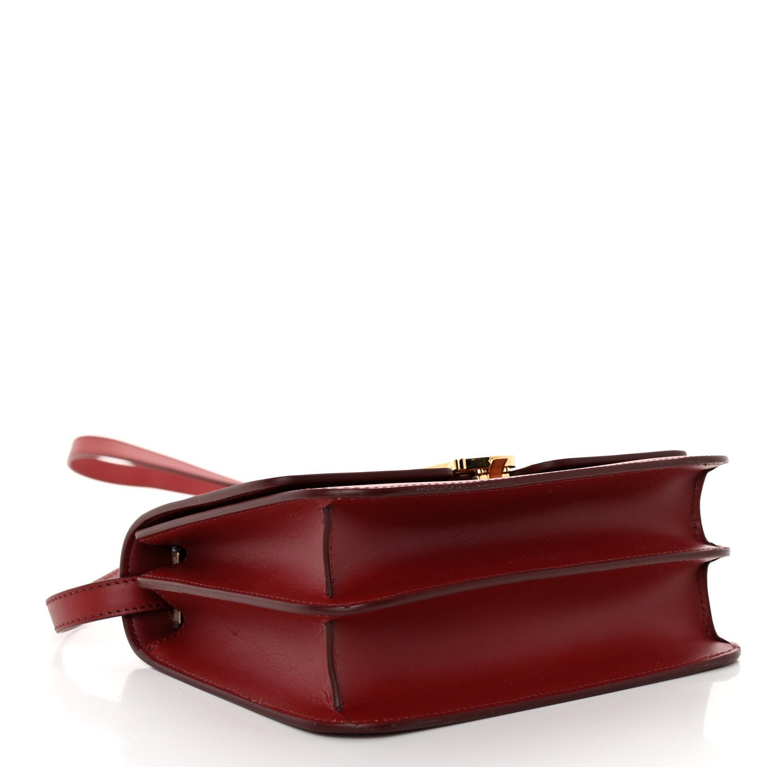 Burberry Calfskin Small TB Bag Dark Crimson 4 of 9