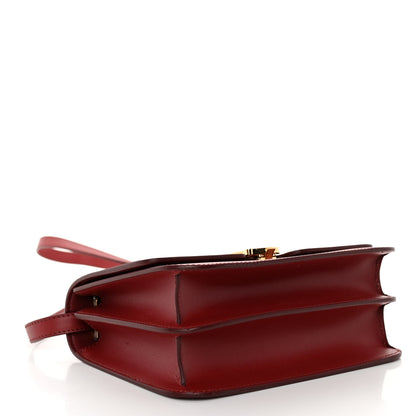 Burberry Calfskin Small TB Bag Dark Crimson 4 of 9