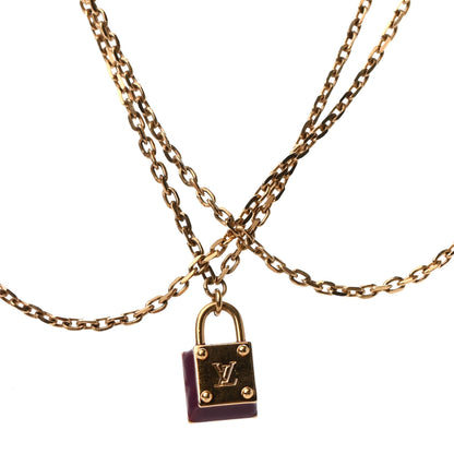 Louis Vuitton Sweet Charms Tiered Necklace Gold 3 of 4