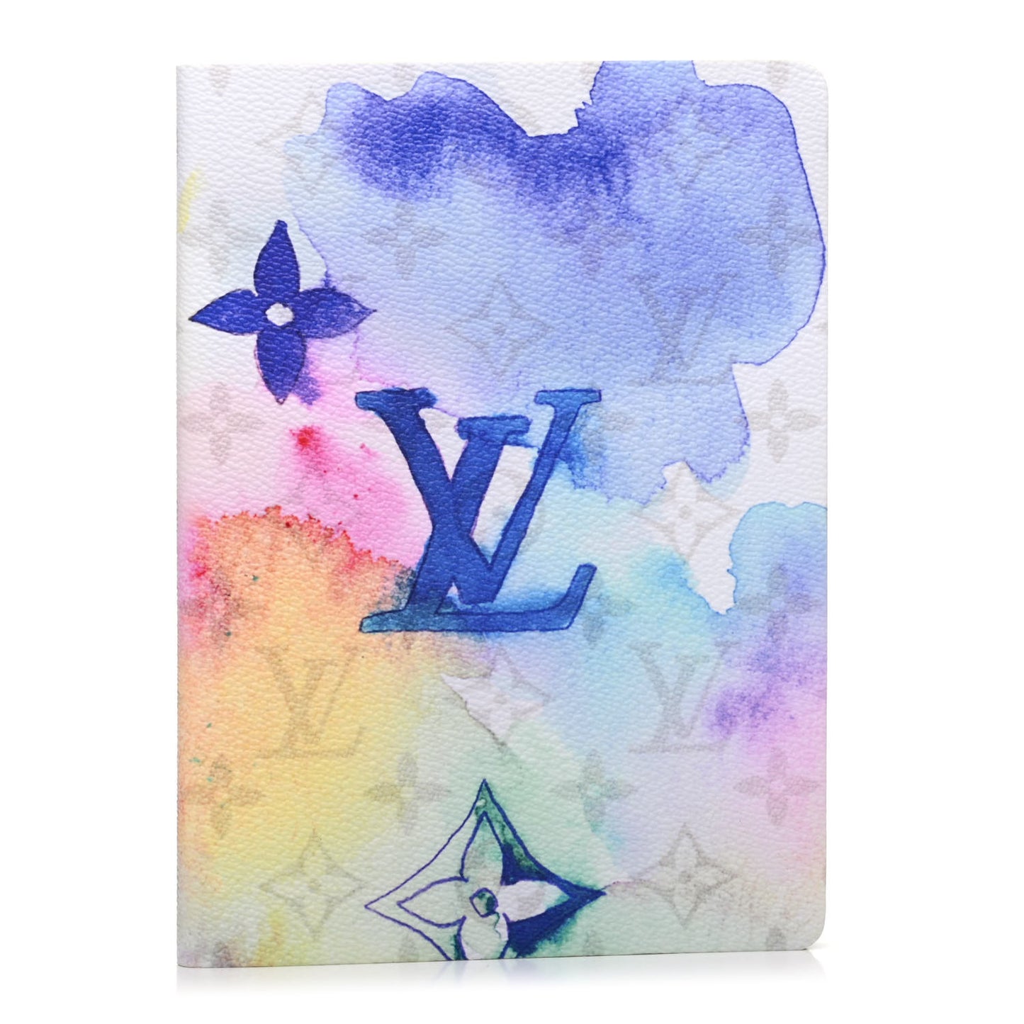 Monogram Watercolor Clemence Notebook Multicolor