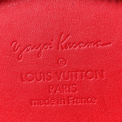 Louis Vuitton Vernis Kusama Infinity Dots Chapeau Coin Purse Red 6 of 6