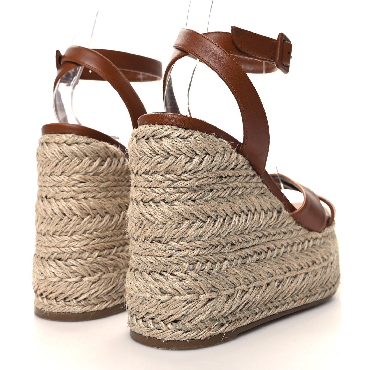 Goatskin Super Mariza 130 Espadrille Sandals 37 Black