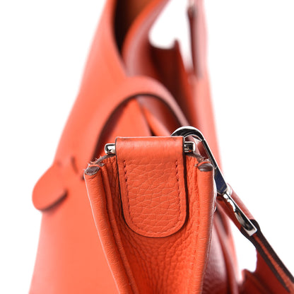 Hermes Taurillon Clemence Evelyne III PM Orange Poppy 18 of 20