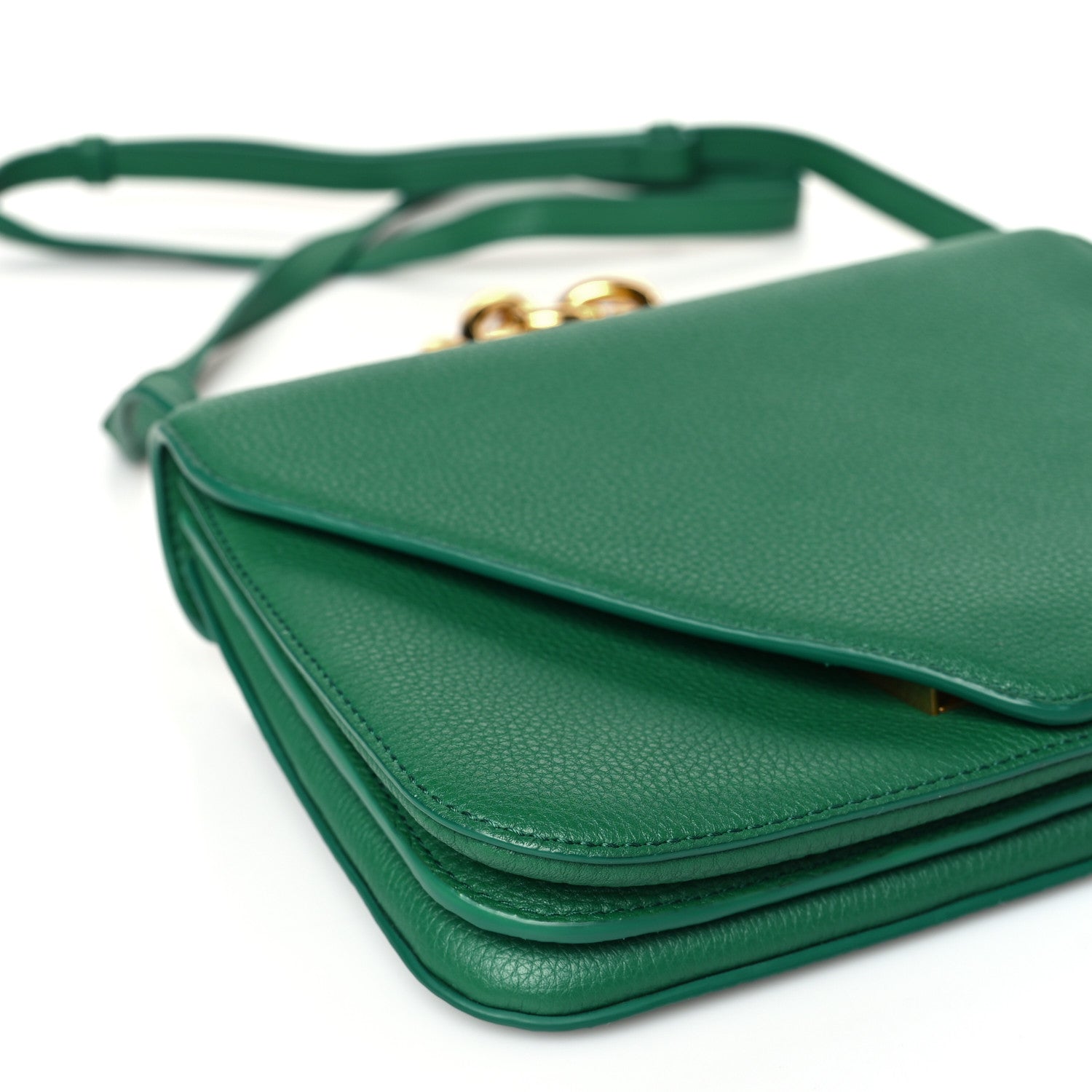 Bottega Veneta Calfskin Mount Envelope Bag Jungle 7 of 8