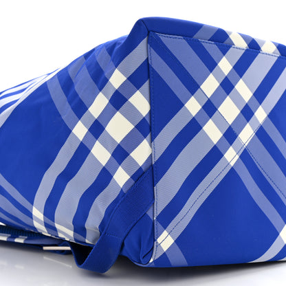 Burberry Nylon Nova Check Roll Backpack Knight 9 of 10