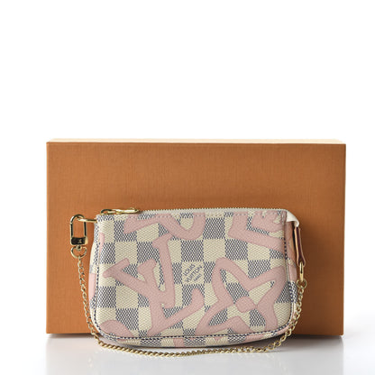 Louis Vuitton Damier Azur Tahitienne Mini Pochette Accessories 20 of 22