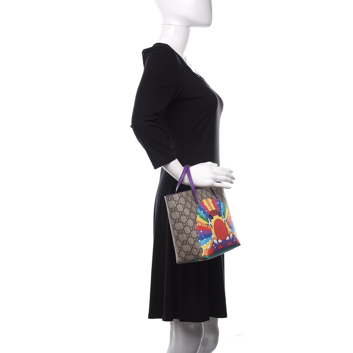 Gucci GG Supreme Monogram Kids Tote 2 of 10